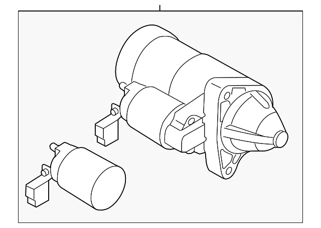 Starter - Mazda (PY01-18-400)