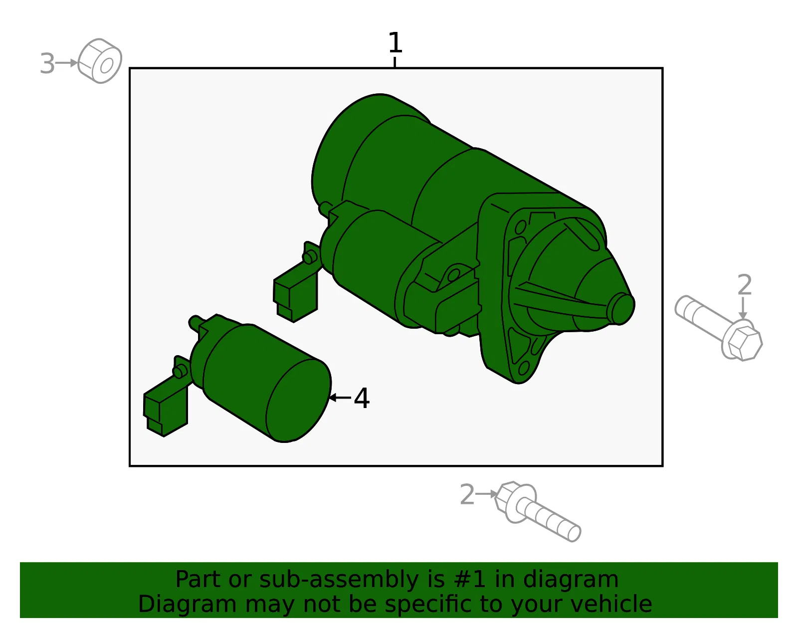 Starter - Mazda (PY01-18-400) - view 2