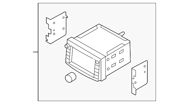 GPS Navigation Control Module - Kia (R6560-2G400T0)