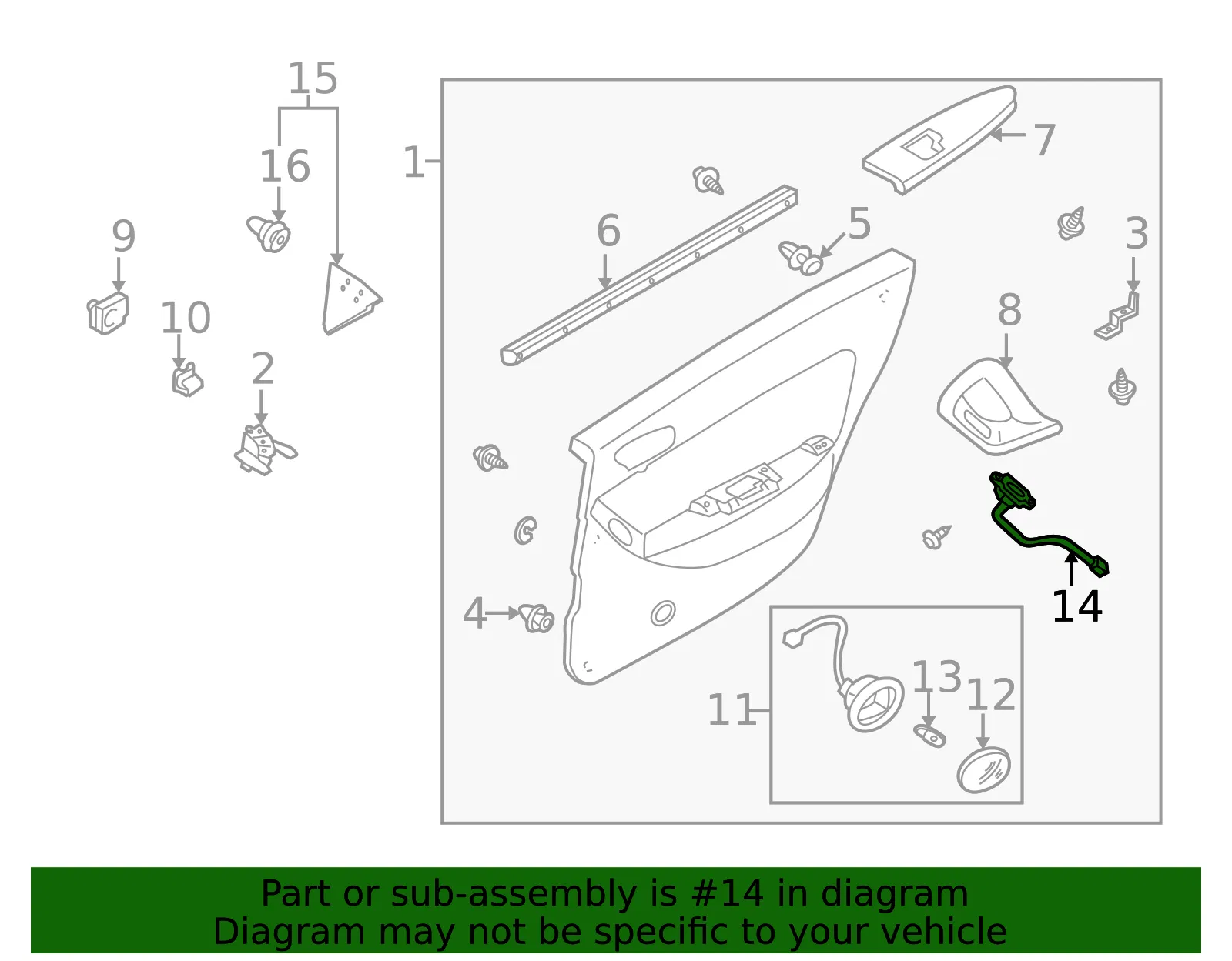 Switch Power Window - MAZDA (T06166370) - view 2