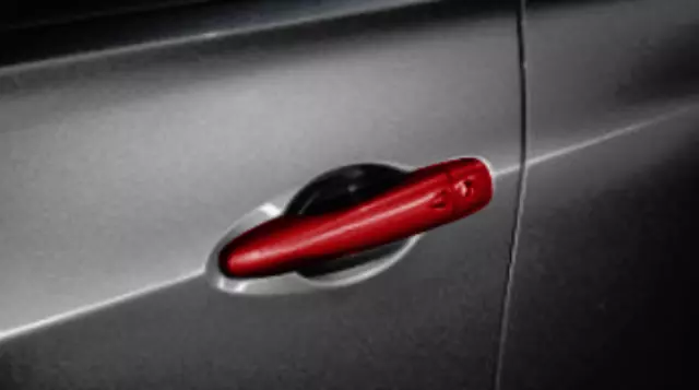 Door Handle Cover W/ I-Key, Red - Nissan (T99G8-5RL0D)