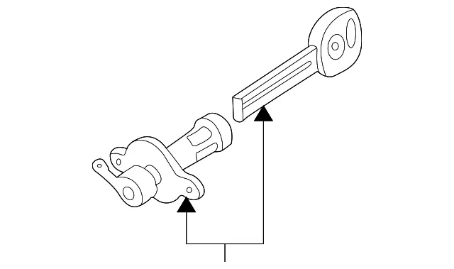 Key Sub Set Trunk - MAZDA (TA0176230D)