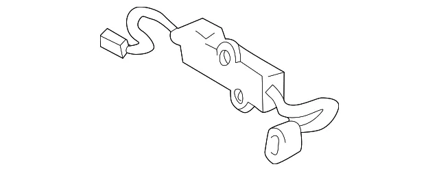 Switch L F Seat - Driver's Side (LH) - Mazda (TA03-57-155)
