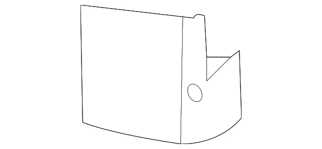 Headlight Bracket - Mazda (TD11-50-151A) - view 2