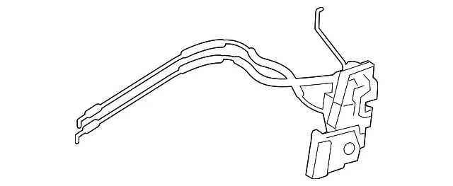 Lock Actuator - Driver's Side (LH) - Mazda (TD12-73-310E)