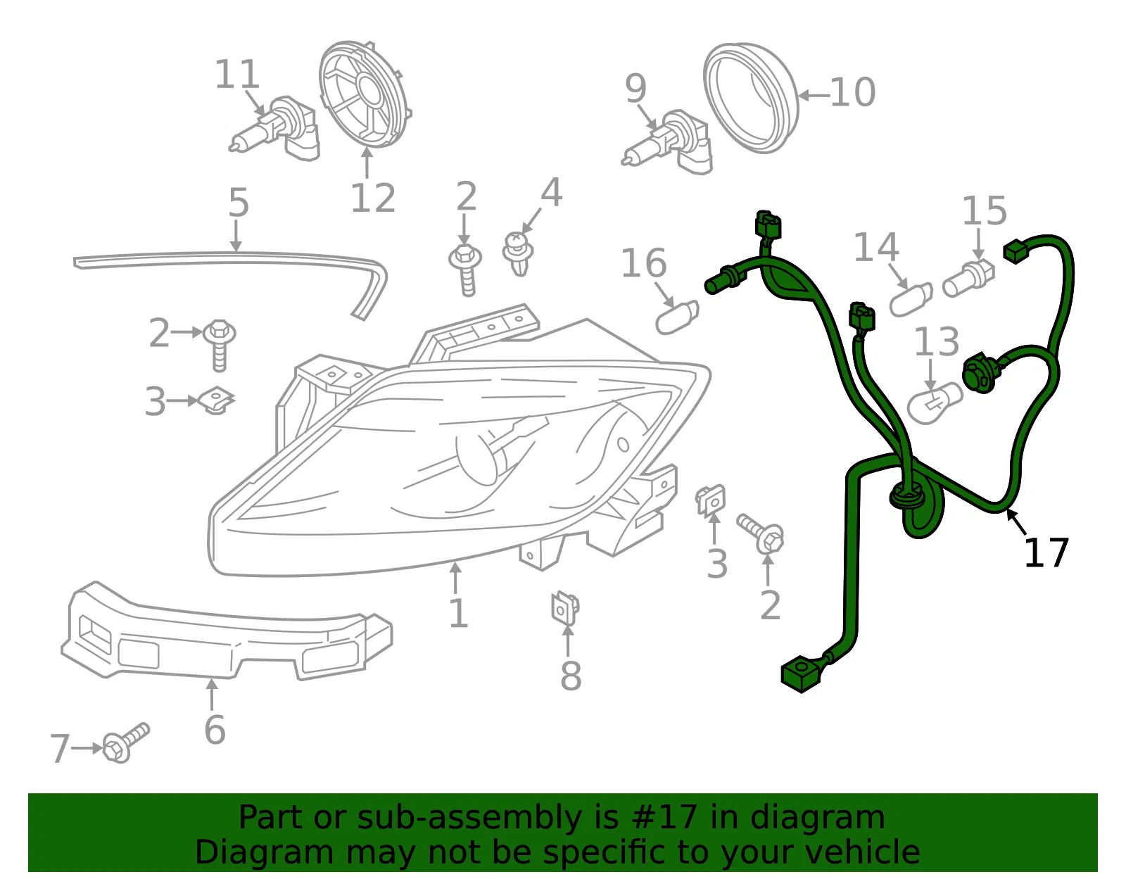 Socket & Wire - Mazda (TK21-51-0K6) - view 3