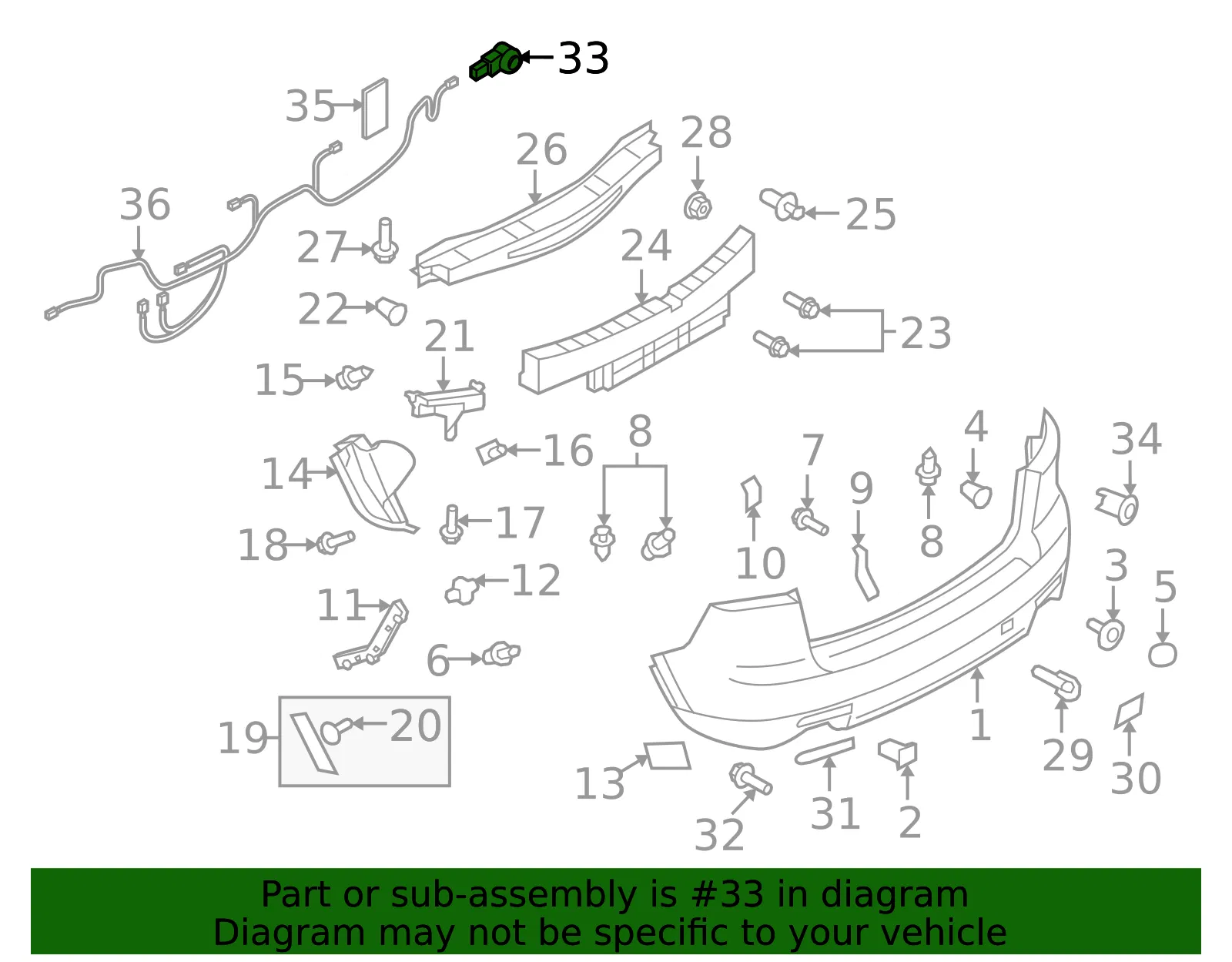 Sensor - Mazda (TK21-67-UC1) - view 3