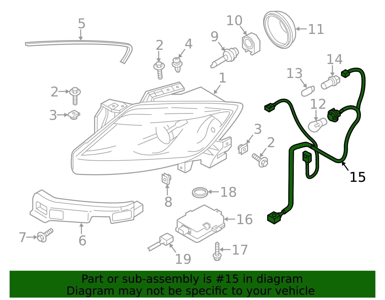 Socket & Wire - Mazda (TK22-51-0K6) - view 3