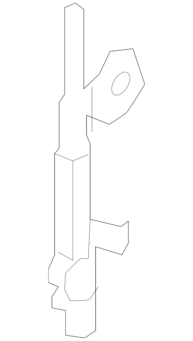 Actuator Link - Passenger Side (RH) - Mazda (TK48-61-A20)