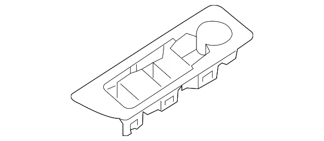 Switch Panel - Driver's Side (LH) - Mazda (TK48-68-4L6C)