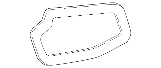 Backup Lamp Assembly Gasket - Passenger Side (RH) - Mazda (TK49-51-3H8A)