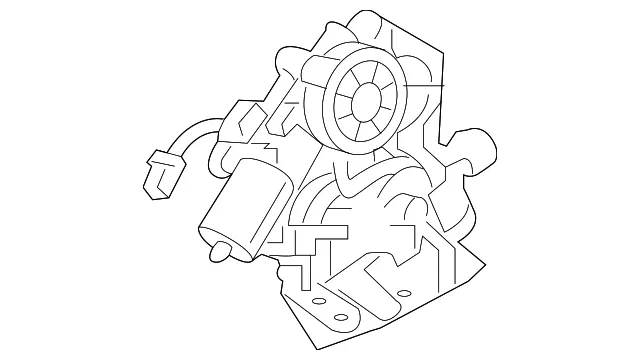 Lock Actuator - Mazda (TK49-62-310C) - view 2