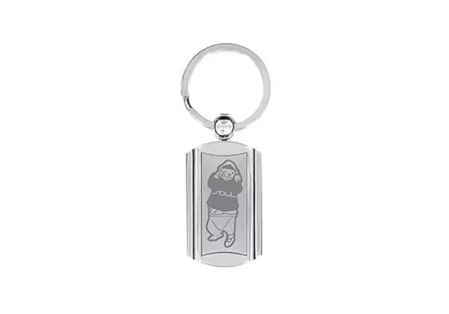 Key Chain, Rectangle Male Hamster - Kia (UL010-AY729)