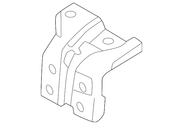 Drive Motor Battery Pack Cover Bracket - Mazda (VC67-30-BAY)