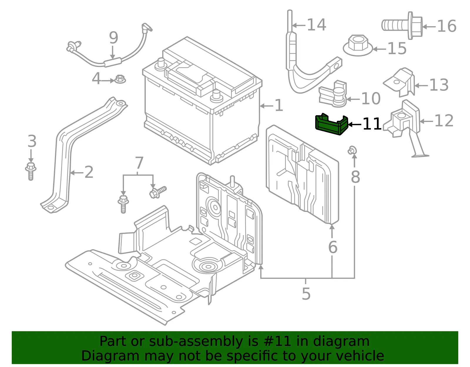 Fuse Cap - Mazda (VC67-67-KW1) - view 2