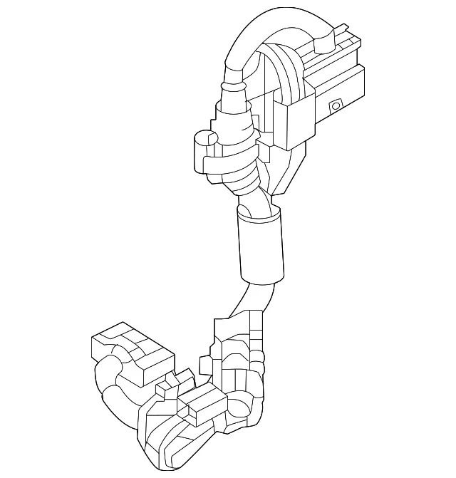 Mobile Phone Control Module Connector - Mazda (VC97-67-290A)