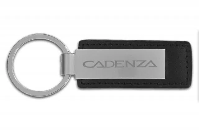 Key Chain, Black Leather - Kia (VG014-AY742) - view 2