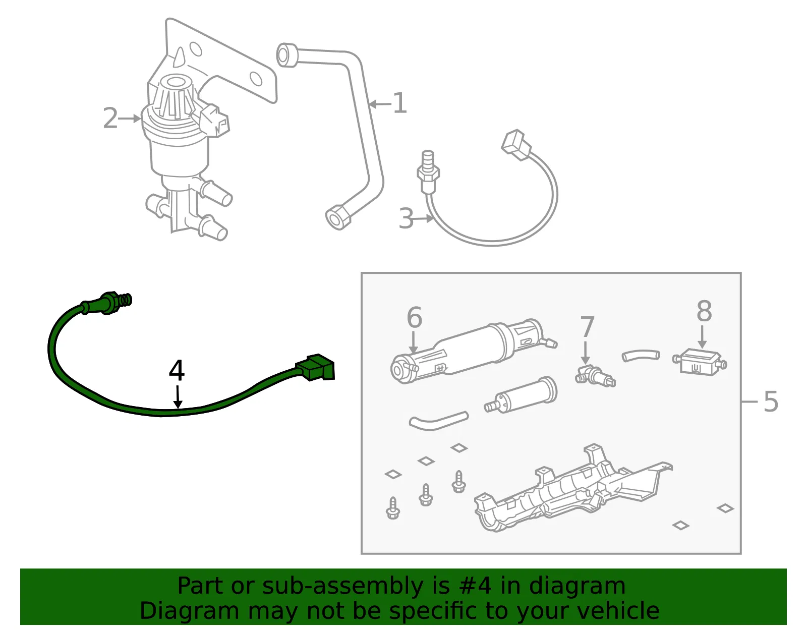 Oxygen Sensor - Mazda (ZZC0-18-860) - view 3