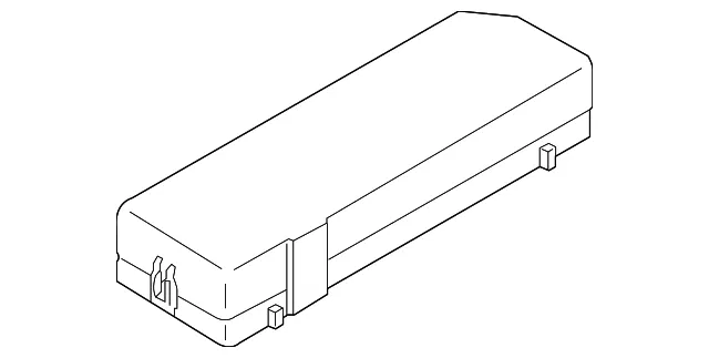 Cover Lower Fuse Block - MAZDA (ZZC066761A)