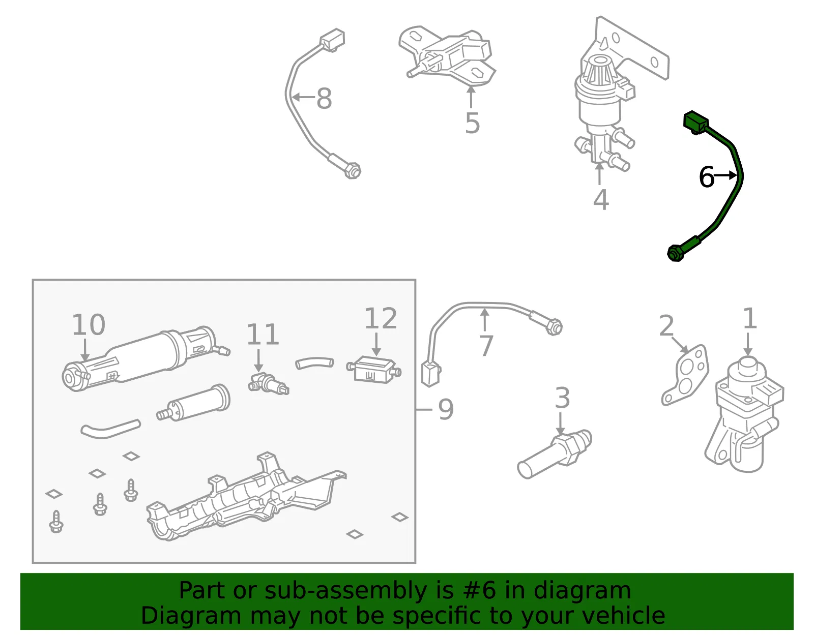 Oxygen Sensor - Mazda (ZZC3-18-861) - view 3