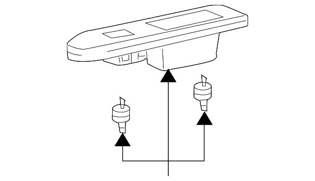 Switch Panel - Passenger Side (RH) - Mazda (ZZCA-68-4L1-70)