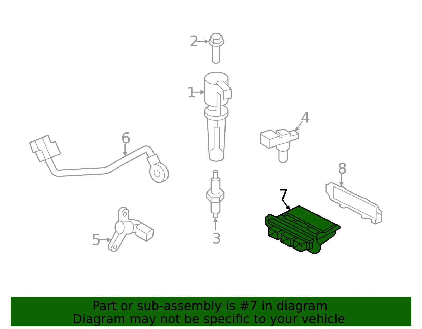 Module Powertrain Control - MAZDA (ZZD618881) - view 2