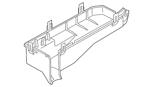 Cover Lower Fuse Block - MAZDA (ZZDA66761)