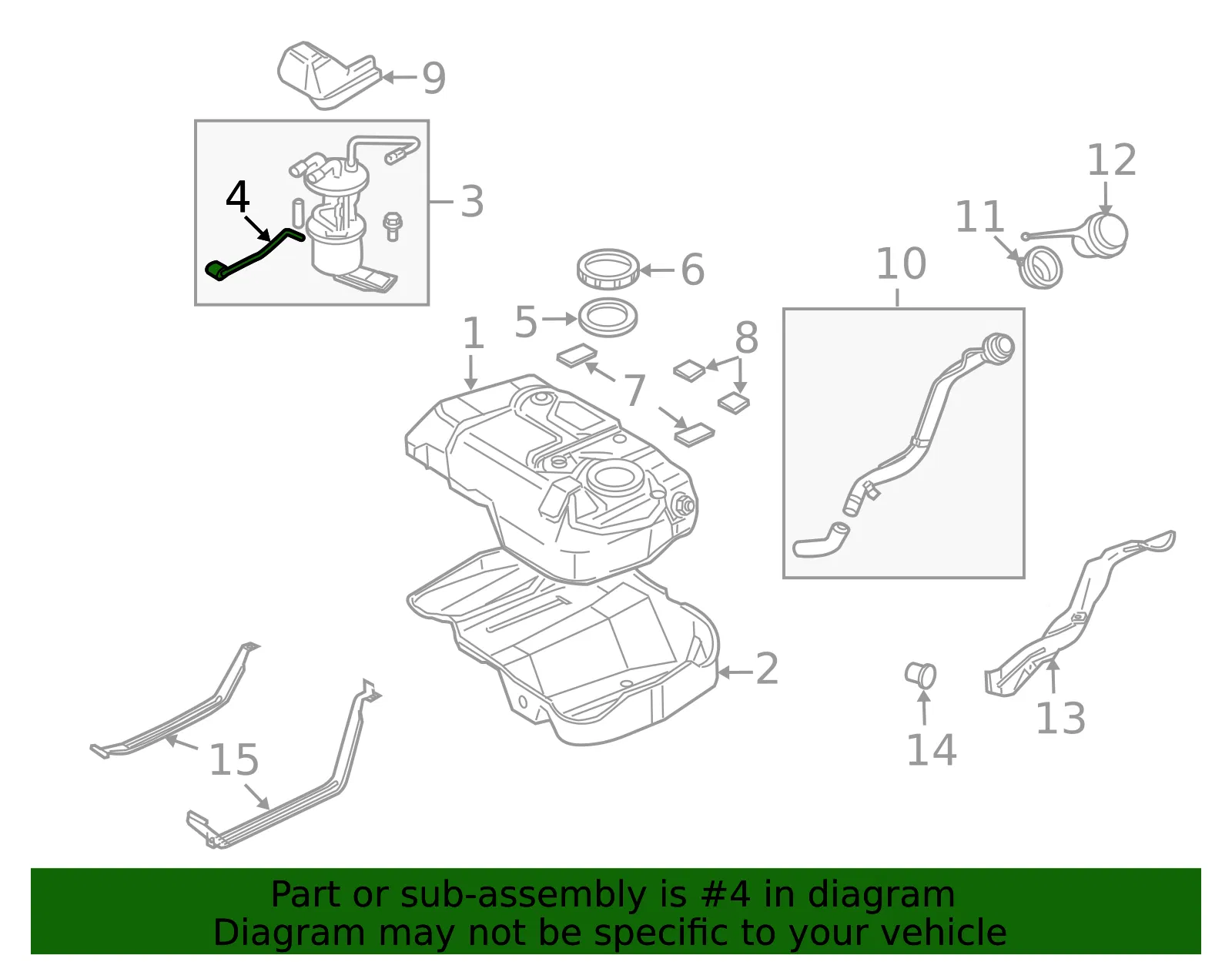 Sensor Level - MAZDA (ZZEB43540) - view 2