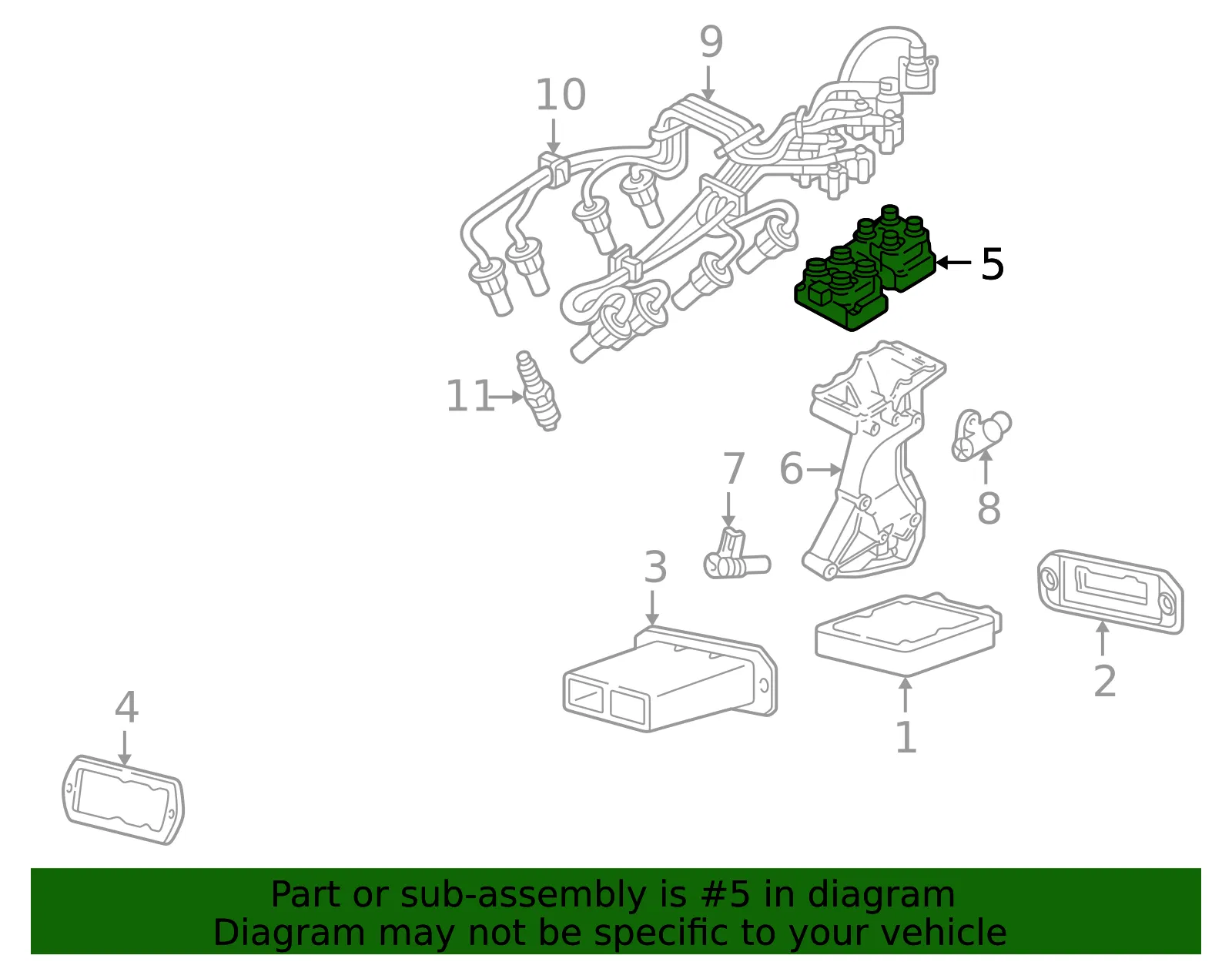 Ignition Coil - Mazda (ZZM0-18-100B) - view 3