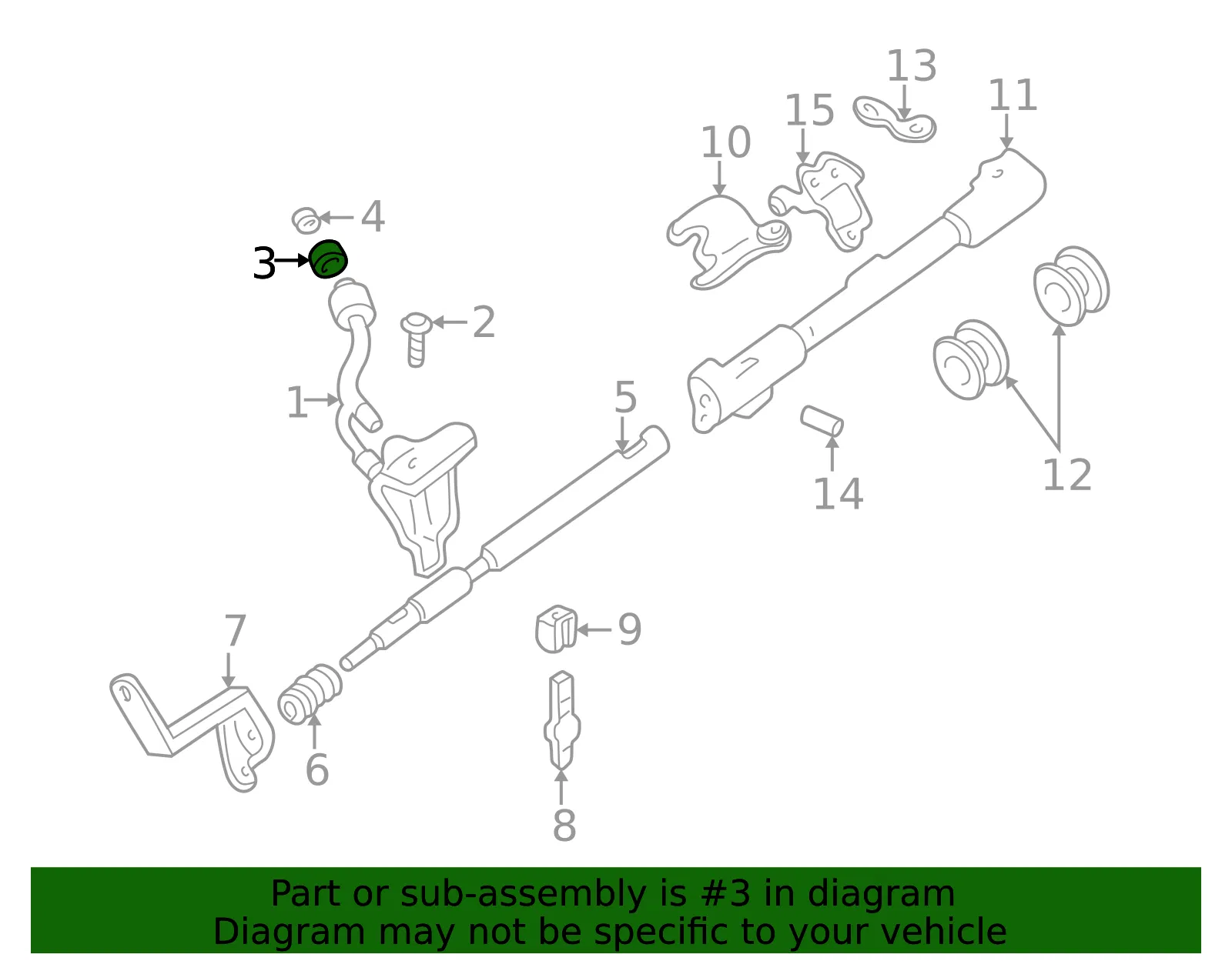 Control Switch - Mazda (ZZP0-46-040) - view 3
