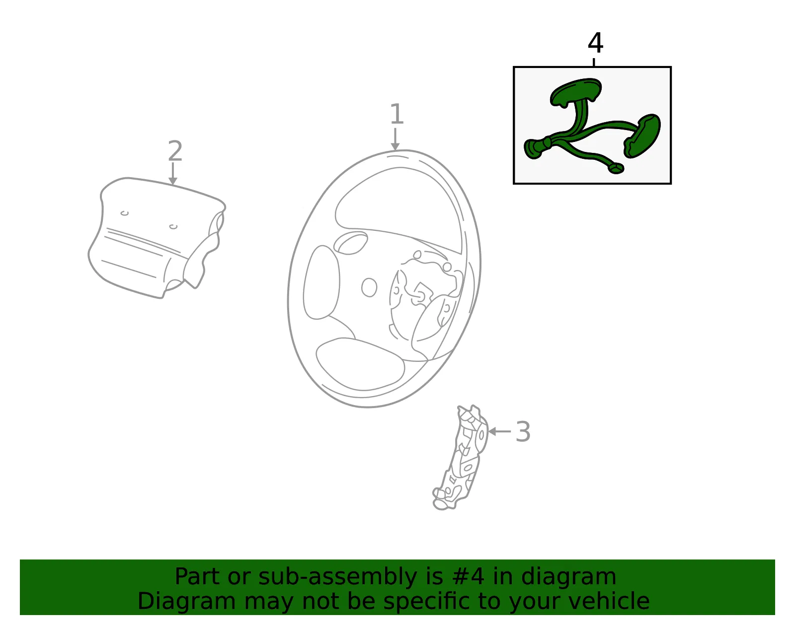 Switch - Mazda (ZZP0-66-3D1A) - view 3