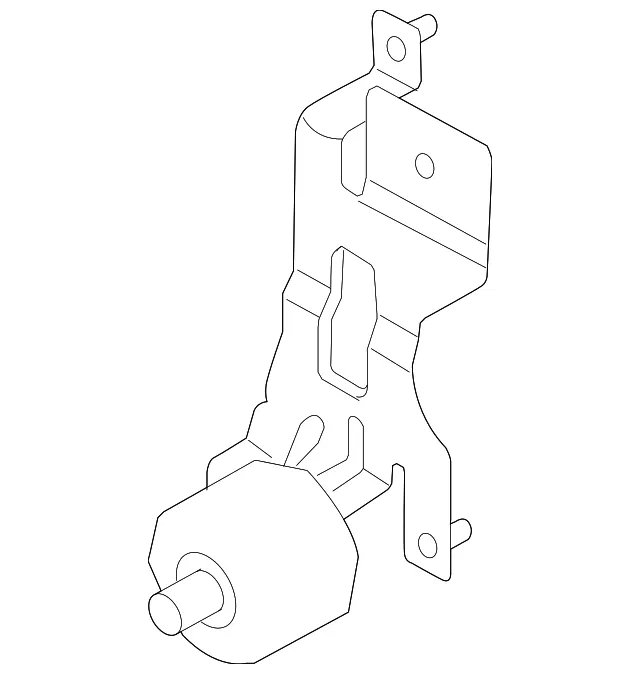 Engine Control Module (ECM) Bracket - Mazda (aj5818930a)