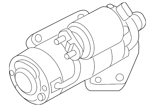 Starter - Mazda (ajf118400r00)