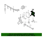 Engine Control Module (ECM) Bracket - Mazda (ajf118885) - view 4