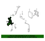 Engine Control Module (ECM) Bracket - Mazda (ajf218885a) - view 4