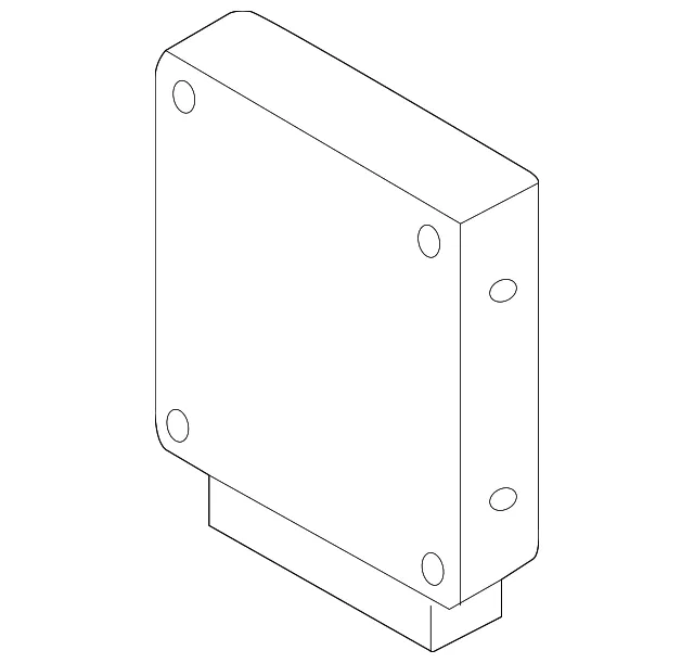 Engine Control Module (ECM) - Mazda (ajyx18881e)