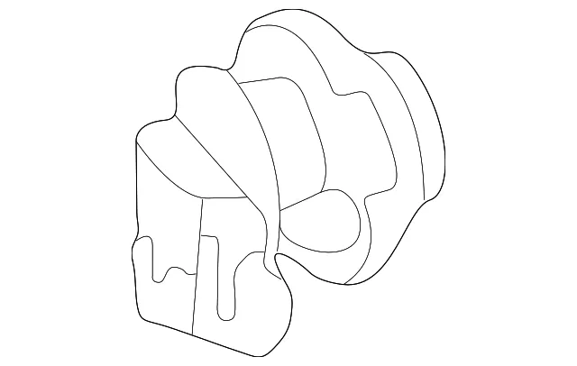 Center High Mount Stop Light Socket - Mazda (b01a51644)