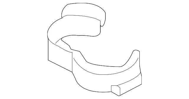Lower Oxygen Sensor Clip - Mazda (b01w67cc1)