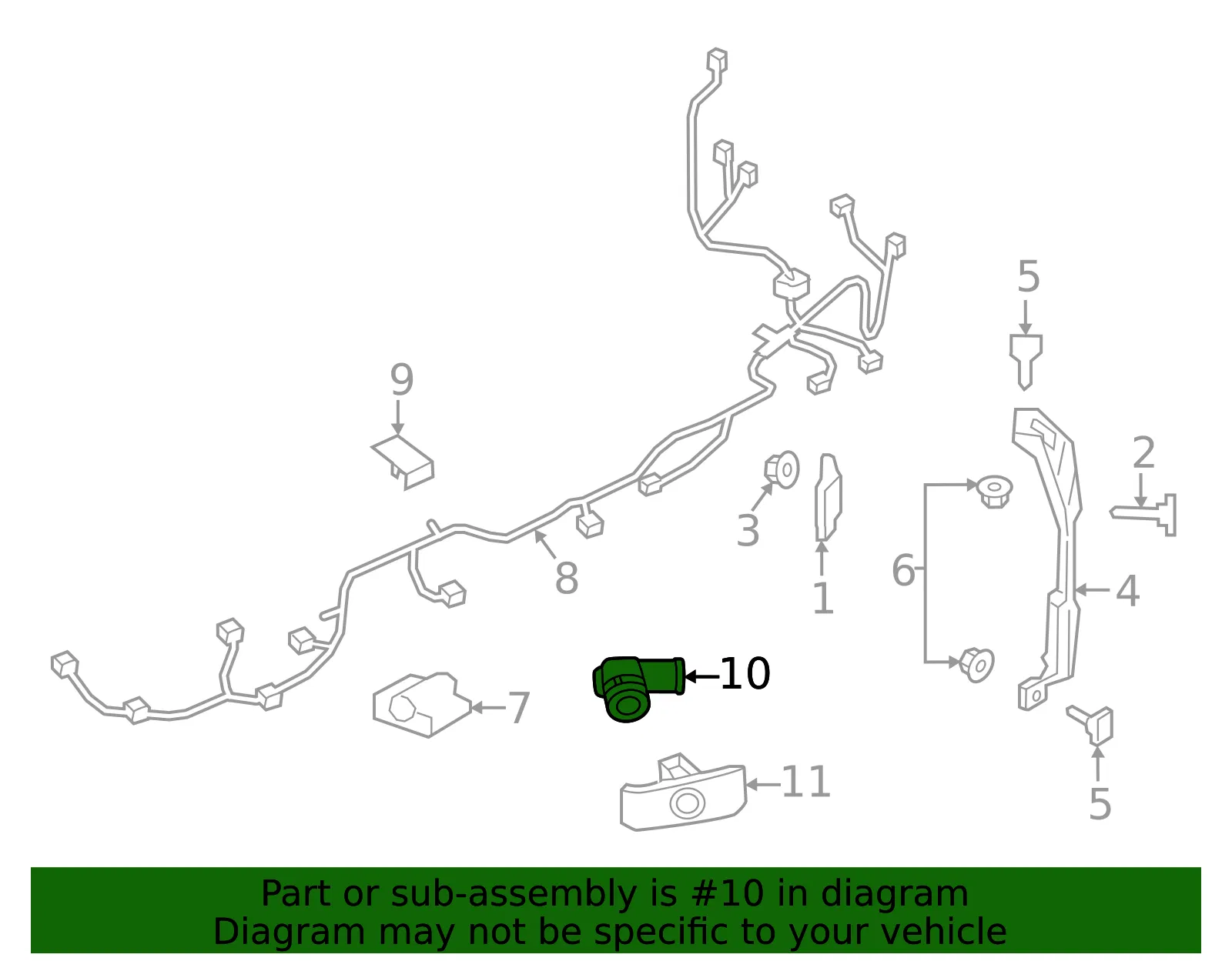 Sensor - Mazda (b0j867uc1km) - view 2
