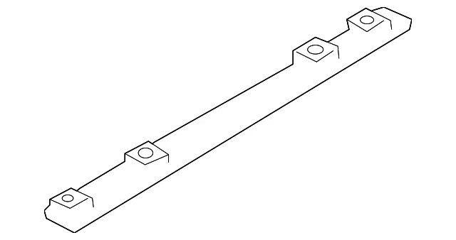 Center High Mount Stop Light Bezel - Mazda (b25t519n4)