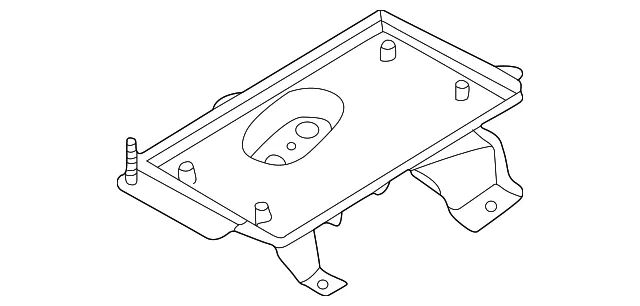 TRAY BATTERY - Mazda (b26e56041d) - view 2