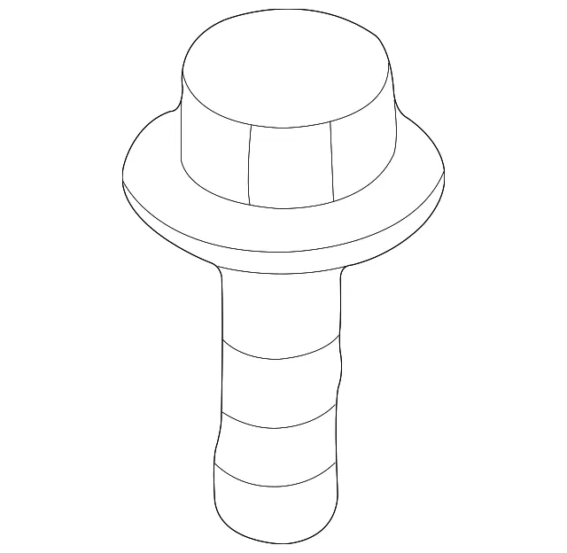 Starter Mount Bolt - Mazda (b6bf18401a)