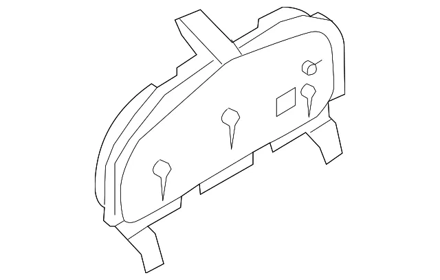 Instrument Cluster - Mazda (baa355471)