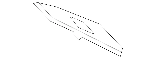 Door Switch Trim Panel - Mazda (babf684l1a)