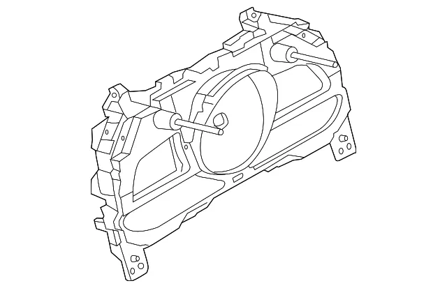 Instrument Cluster - Mazda (balv55471c)