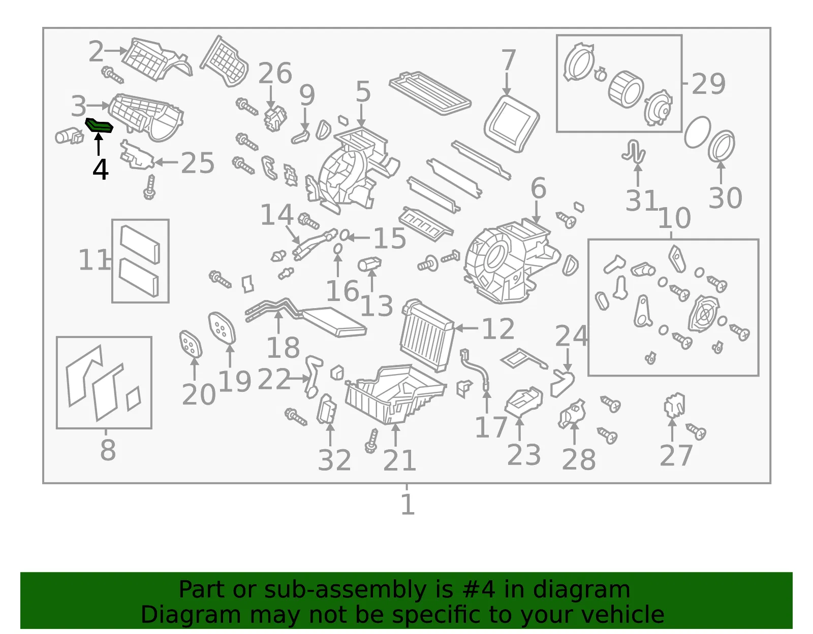Air Temp Sensor - Mazda (bbl361b20) - view 2