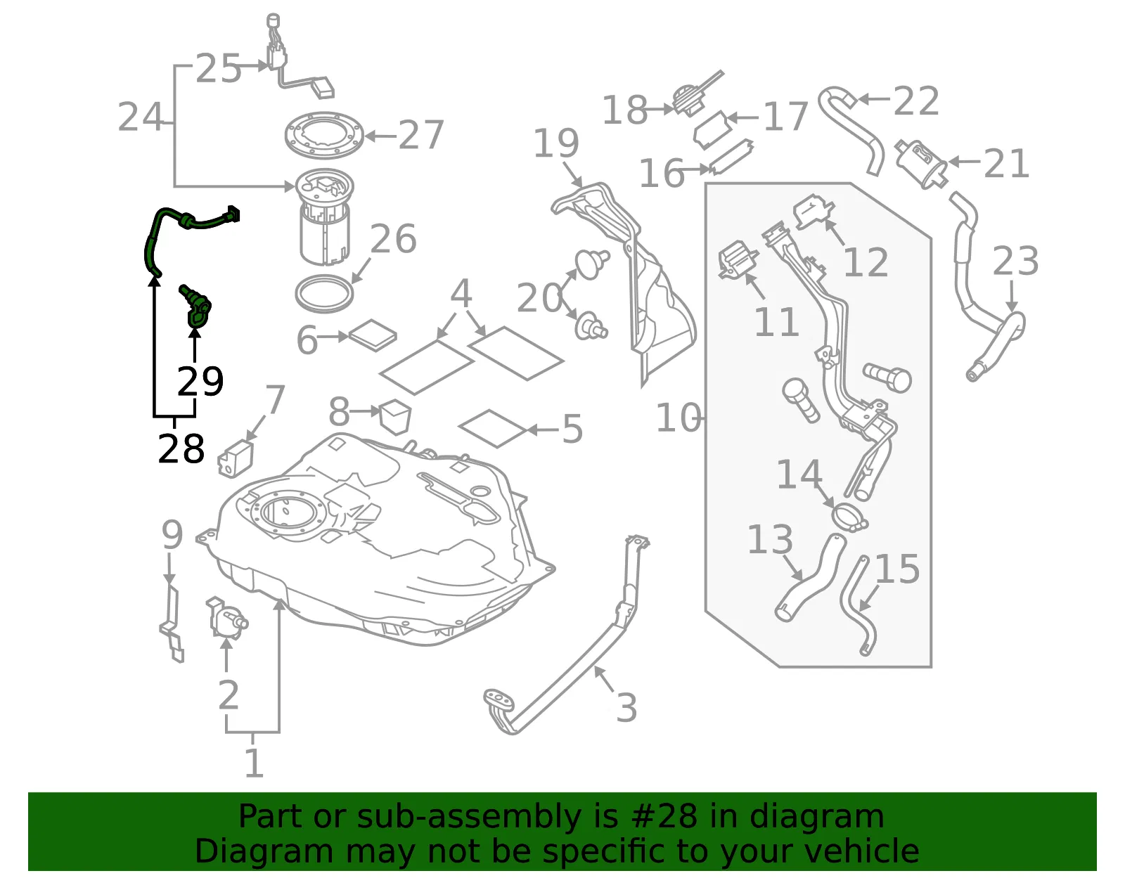 Connector Pipe - Mazda (bbm24261xa) - view 2