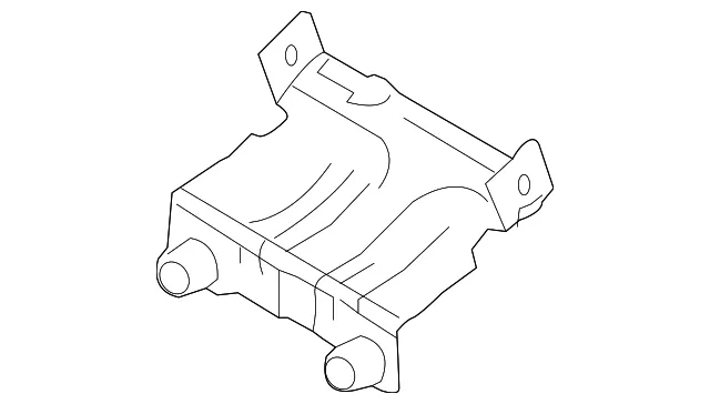 Keyless Entry Module Bracket - Mazda (bbm2675d8)