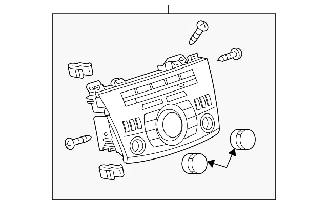 Radio Module Interface - Mazda (bbm366ah0a)