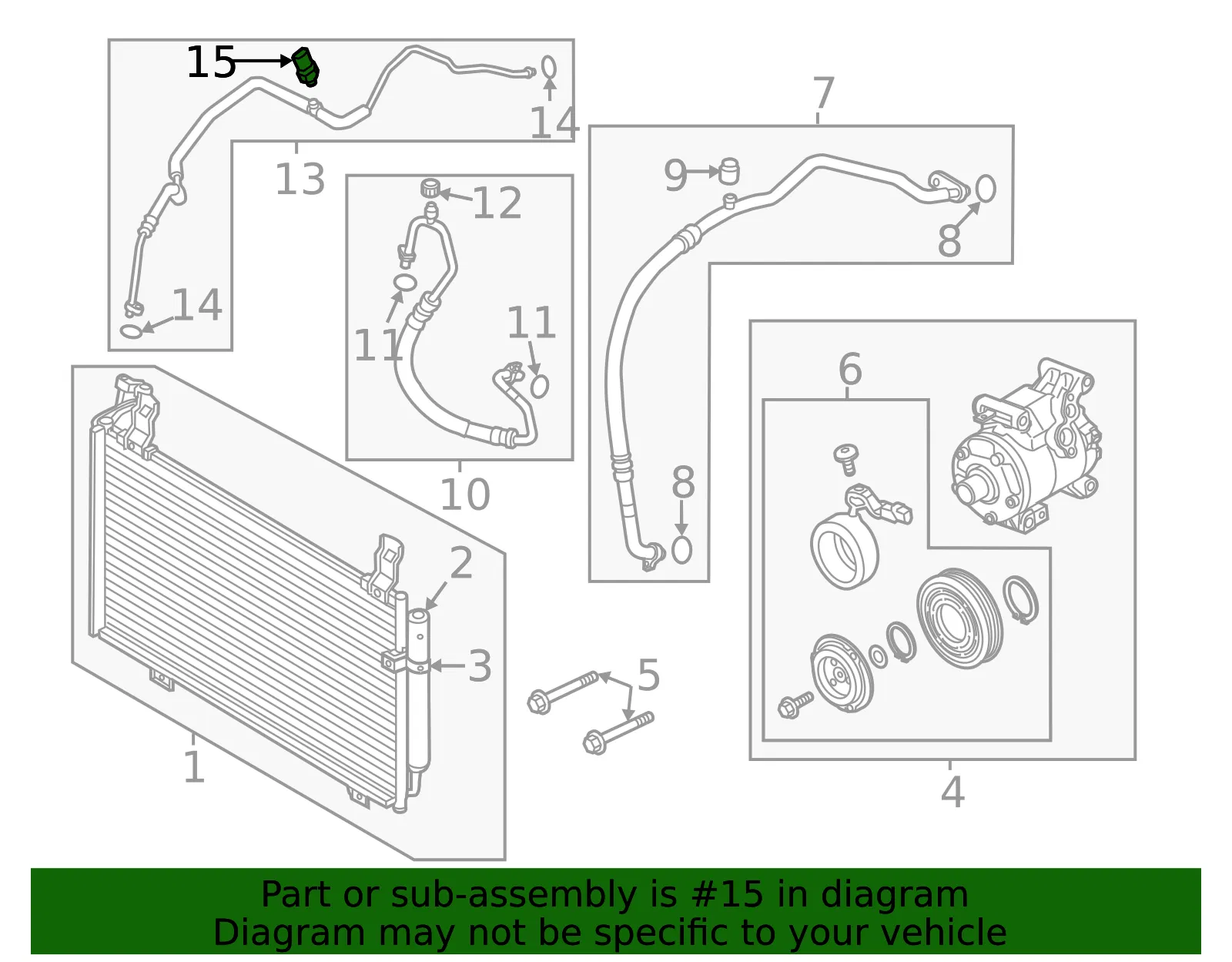 Pressure Switch - Mazda (bbm461503a) - view 2
